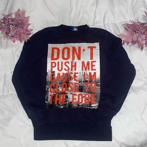 unisex graphic crewneck sweater